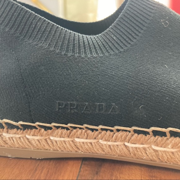**SOLD** Prada Slip-on Espadrilles - Picture 7 of 8